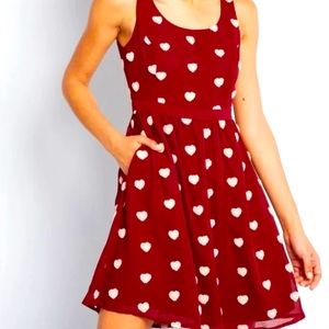ModCloth Hearts Aflutter Dress